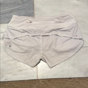 lululemon athletica Light Gray Athletic Shorts